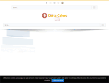 Tablet Screenshot of hotelcostacalero.com